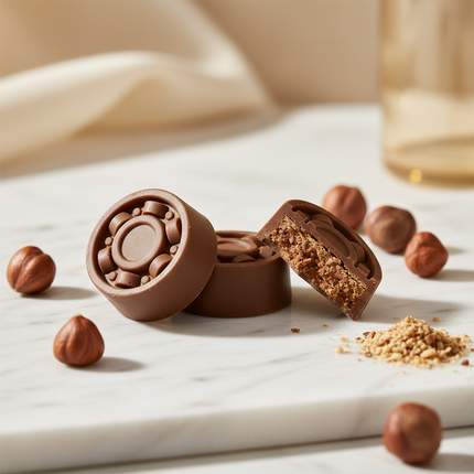 Dubai Praliner- Hasselnötskräm fyllning