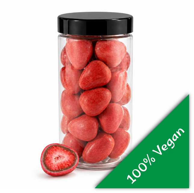 Jordgubbs Dragéer - 250g