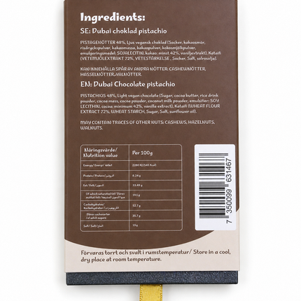 Dubai Chocolate Extra - 200g