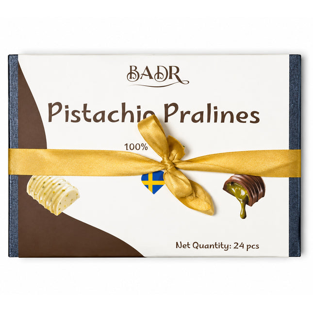 Pistachio Cream Pralines – 24 pcs