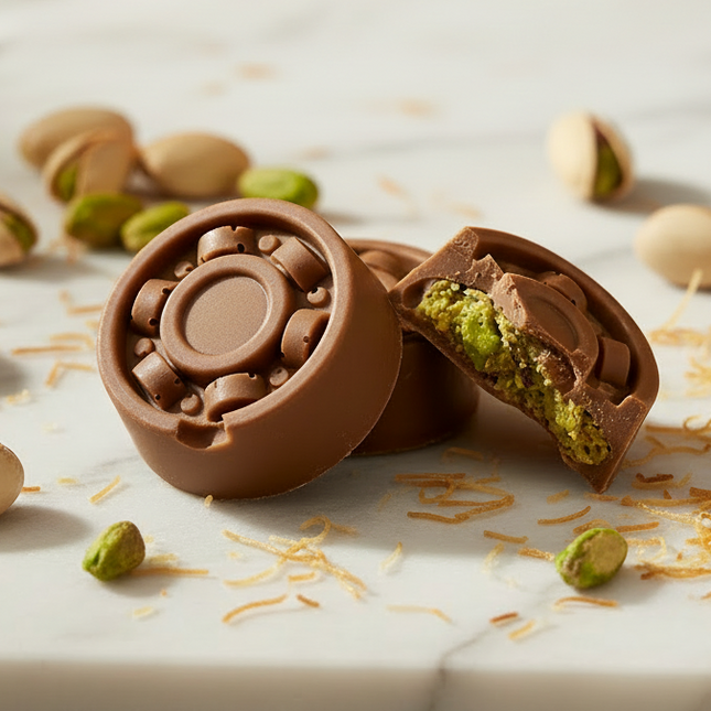 Dubai Pralines - Pistachio Filling