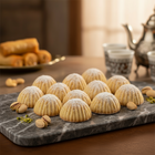 Cookies (Mamoul) with pistachio filling